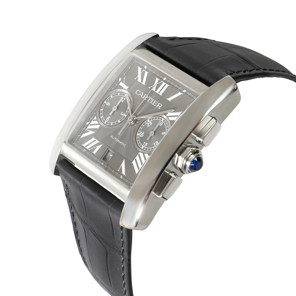 Cartier Tank MC W5330008 Men's Watch in  Stainless Steel - Picture 3 of 4